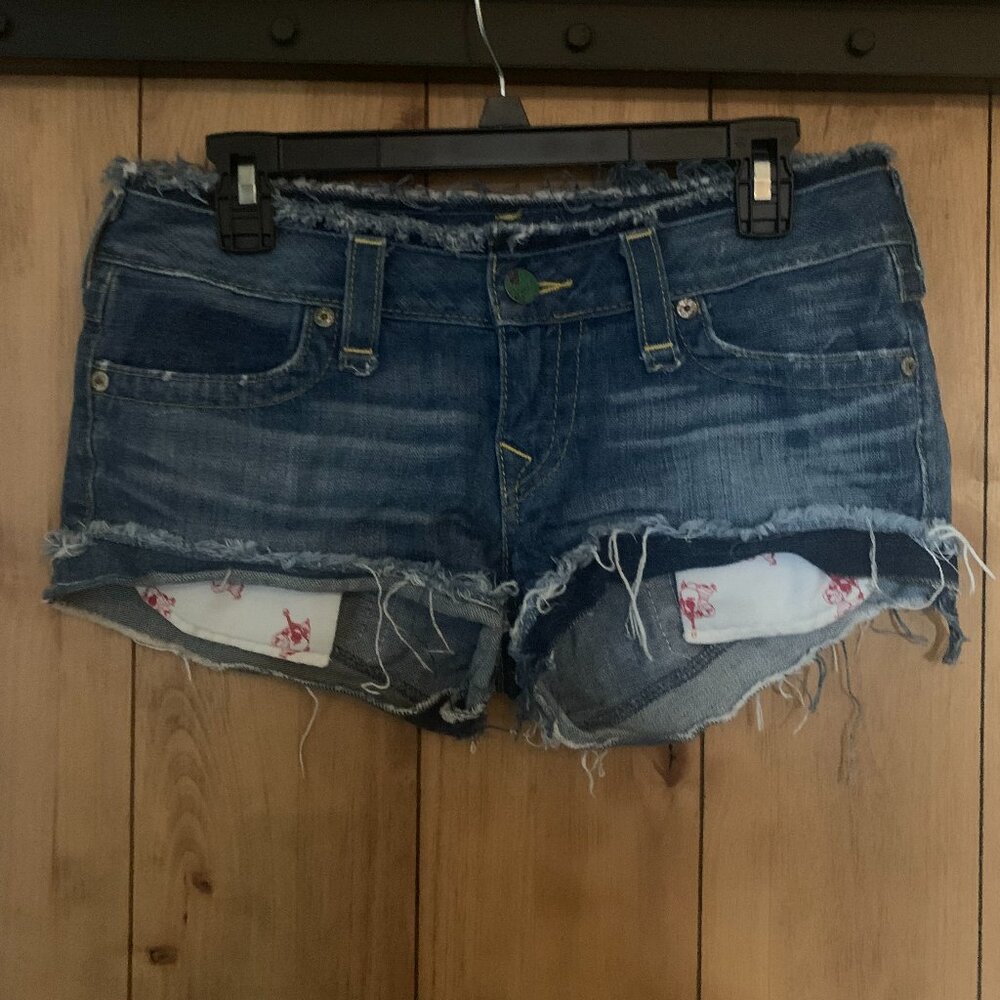 True Religion Jean Shorts